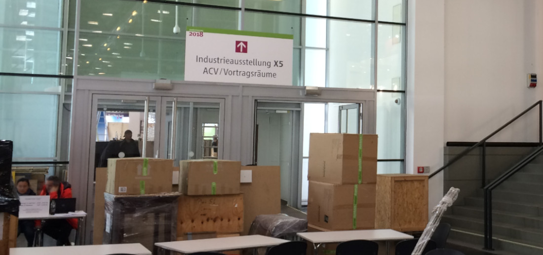 Ein Kongress, drei Messestände und viele Tassen Kaffee